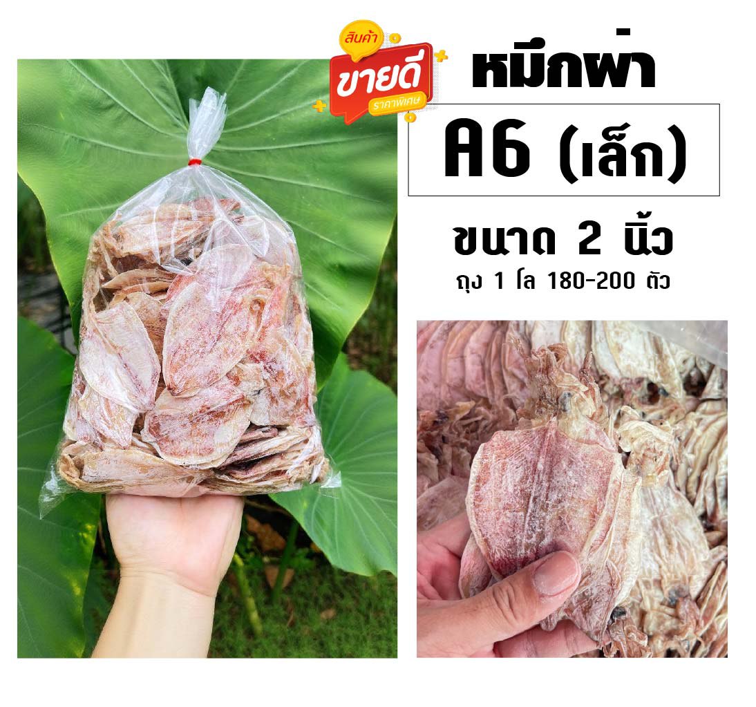 หมึกผ่า A6 (เล็ก)